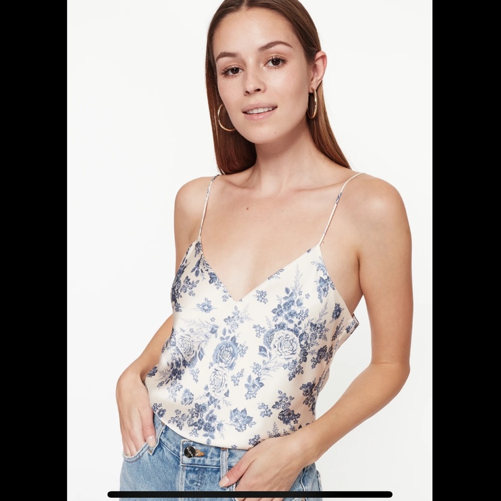 Cami NYC RAINE CAMI CERAMIC FLORAL Sz M NWT